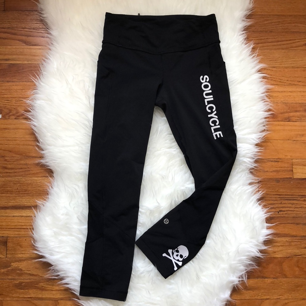 Lululemon x Soul Cycle Cropped Side Pocket Pants